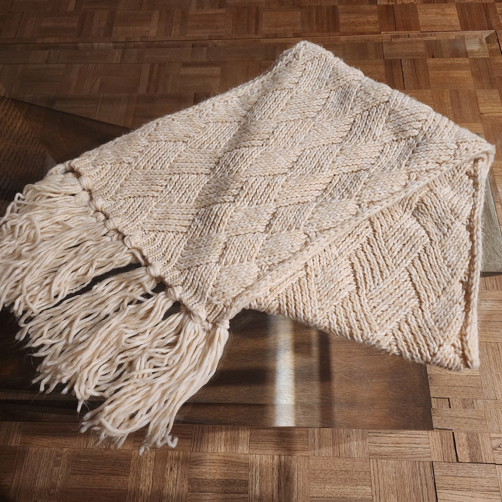 Torrid Cream Knit Gloves, Scarf, Hat Set - Picture 2 of 13